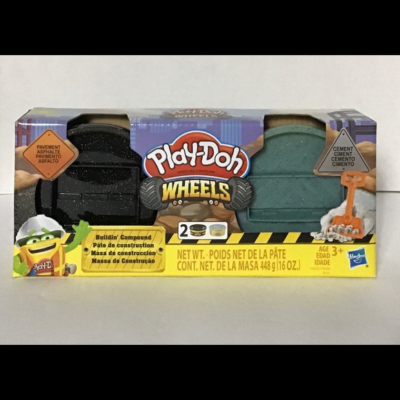Play-Doh Wheels Pavement & Cement Set - Picture 3 of 4
